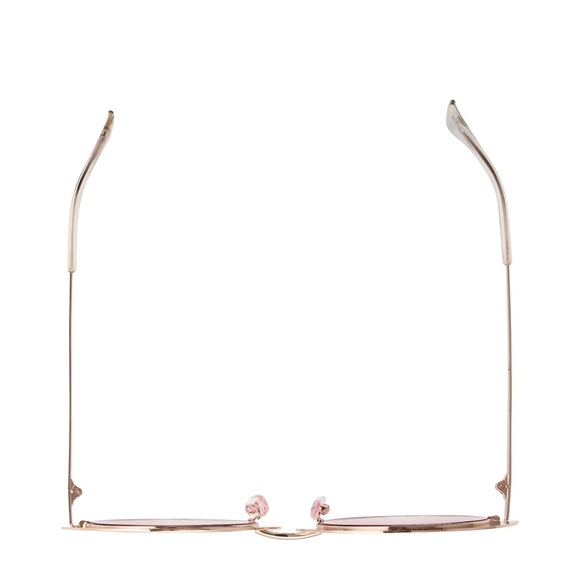 Betsey Johnson Women's Over The Rainbow Novelty Sunglasses, Gold, 144 mm - Picture 4 of 5